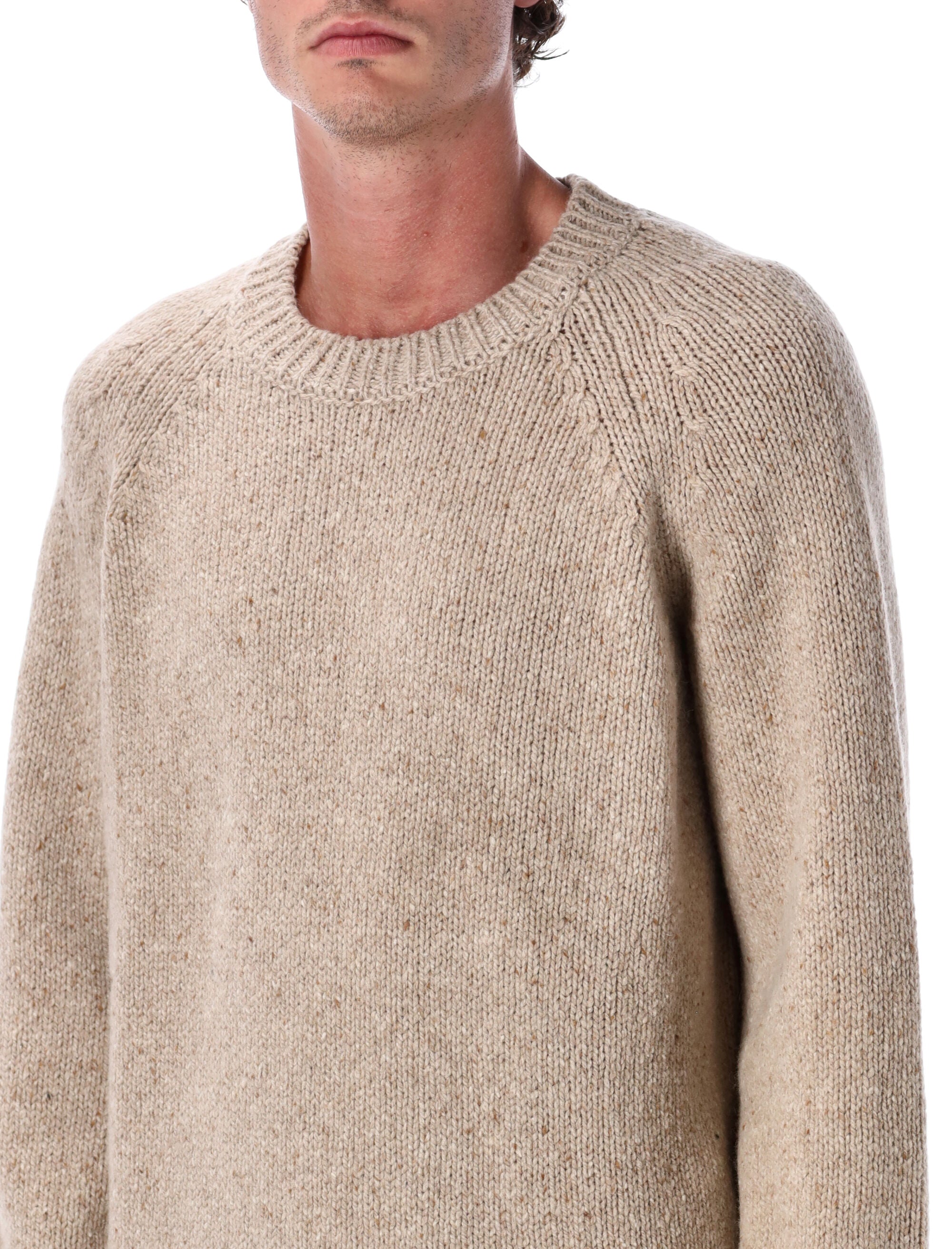 A.P.C. Classic Crewneck Wool Jumper - Size L