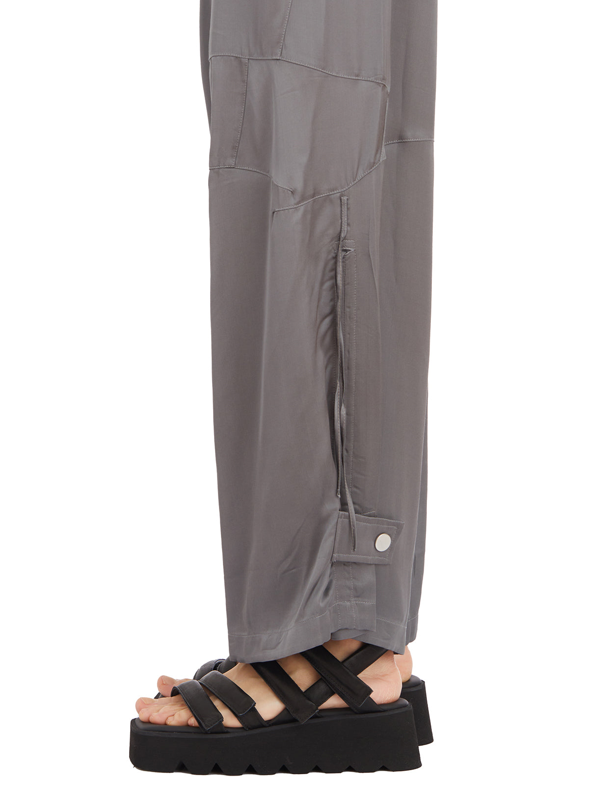 ANDREA YA'AQOV Women's Stylish Jumpsuit with Zip Front Opening - Size S