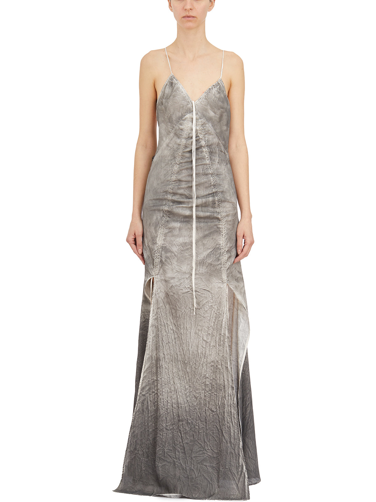 ANDREA YA'AQOV Tailored Maxi Suit with Side Slit