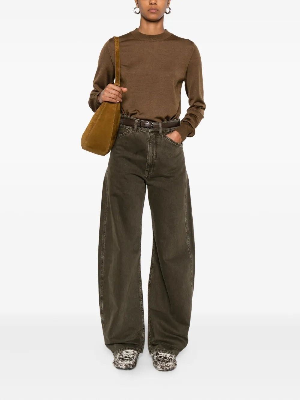 AMI PARIS Wool and Silk Knitwear for Women - FW25 Collection