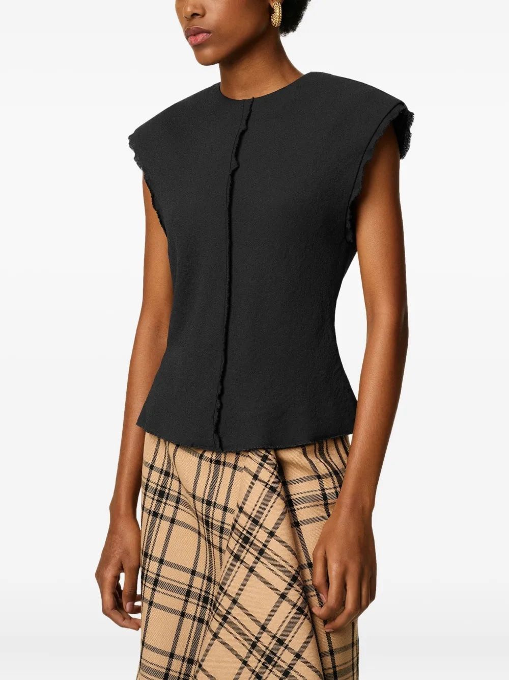 AMI PARIS Sleeveless Vests for Women - FW25 Collection