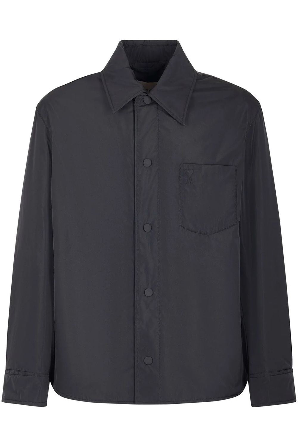 AMI PARIS Men's Oversized Button-Up Shirt for Fall 2025
