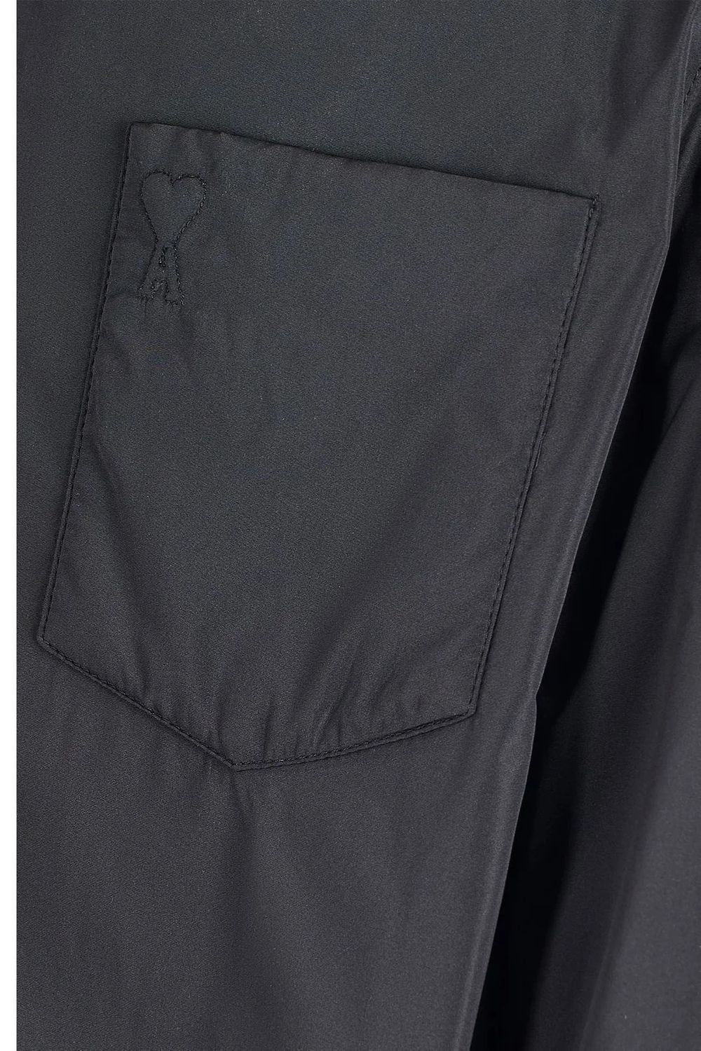 AMI PARIS Men's Oversized Button-Up Shirt for Fall 2025