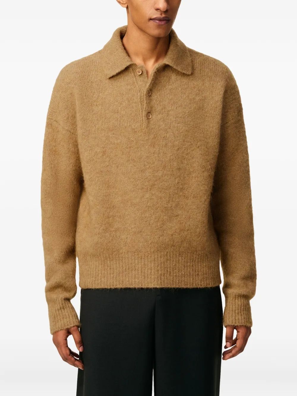 AMI PARIS Men's Alpaca Blend Sweater