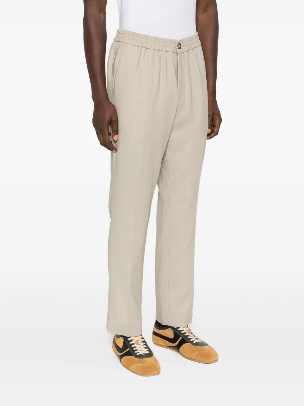 AMI PARIS Men's Wool Pants for Fall/Winter 2025