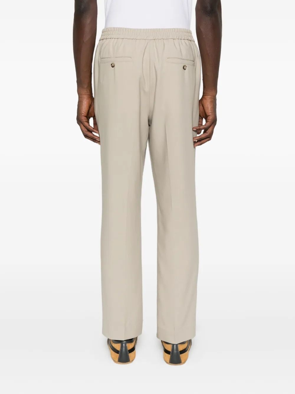 AMI PARIS Men's Wool Pants for Fall/Winter 2025