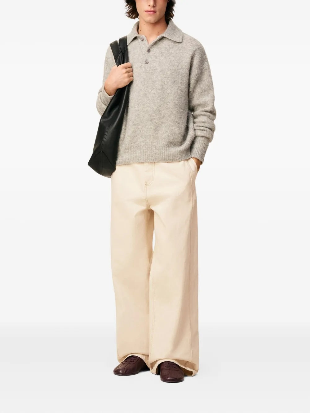 AMI PARIS Wide Fit Jeans for Men