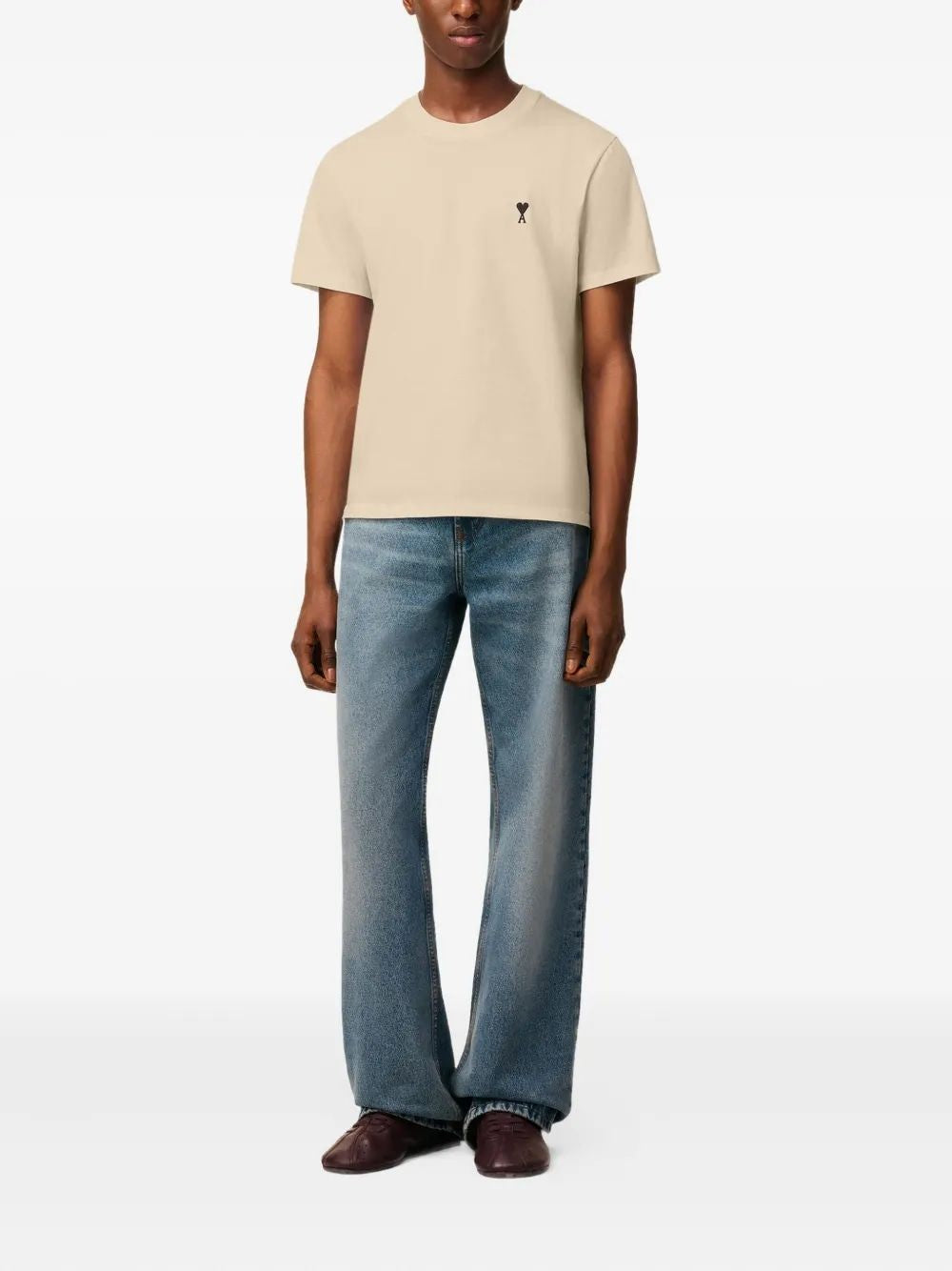 AMI PARIS Classic Mini T-Shirt for Men - Fall Collection 2025