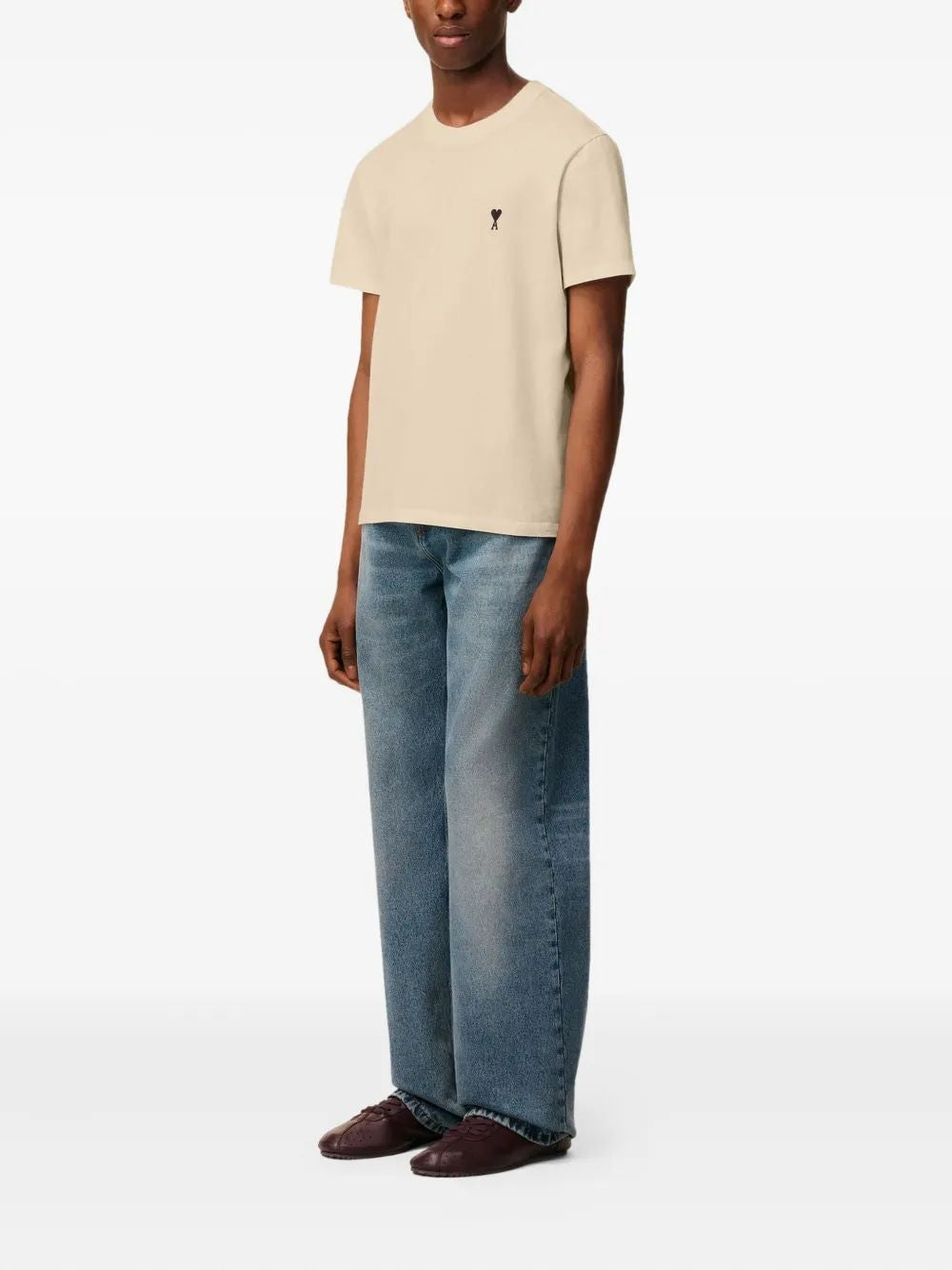 AMI PARIS Classic Mini T-Shirt for Men - Fall Collection 2025