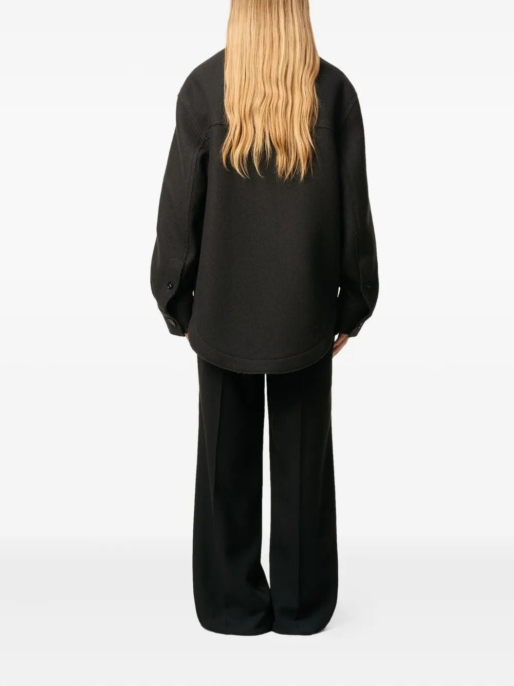 AMI PARIS Button-Down Wool Outerwear for Men