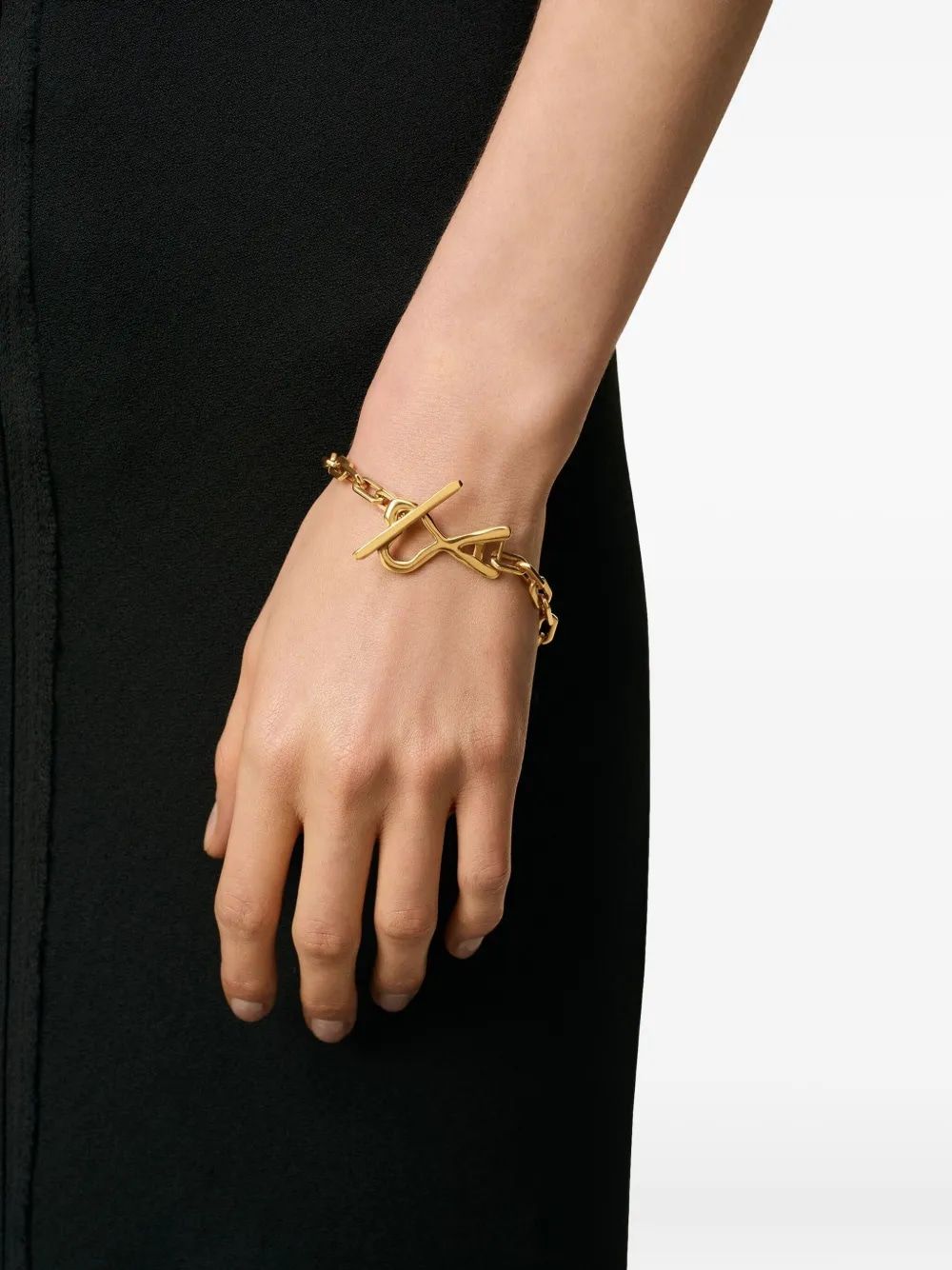 AMI PARIS Sleek Metal Bracelet