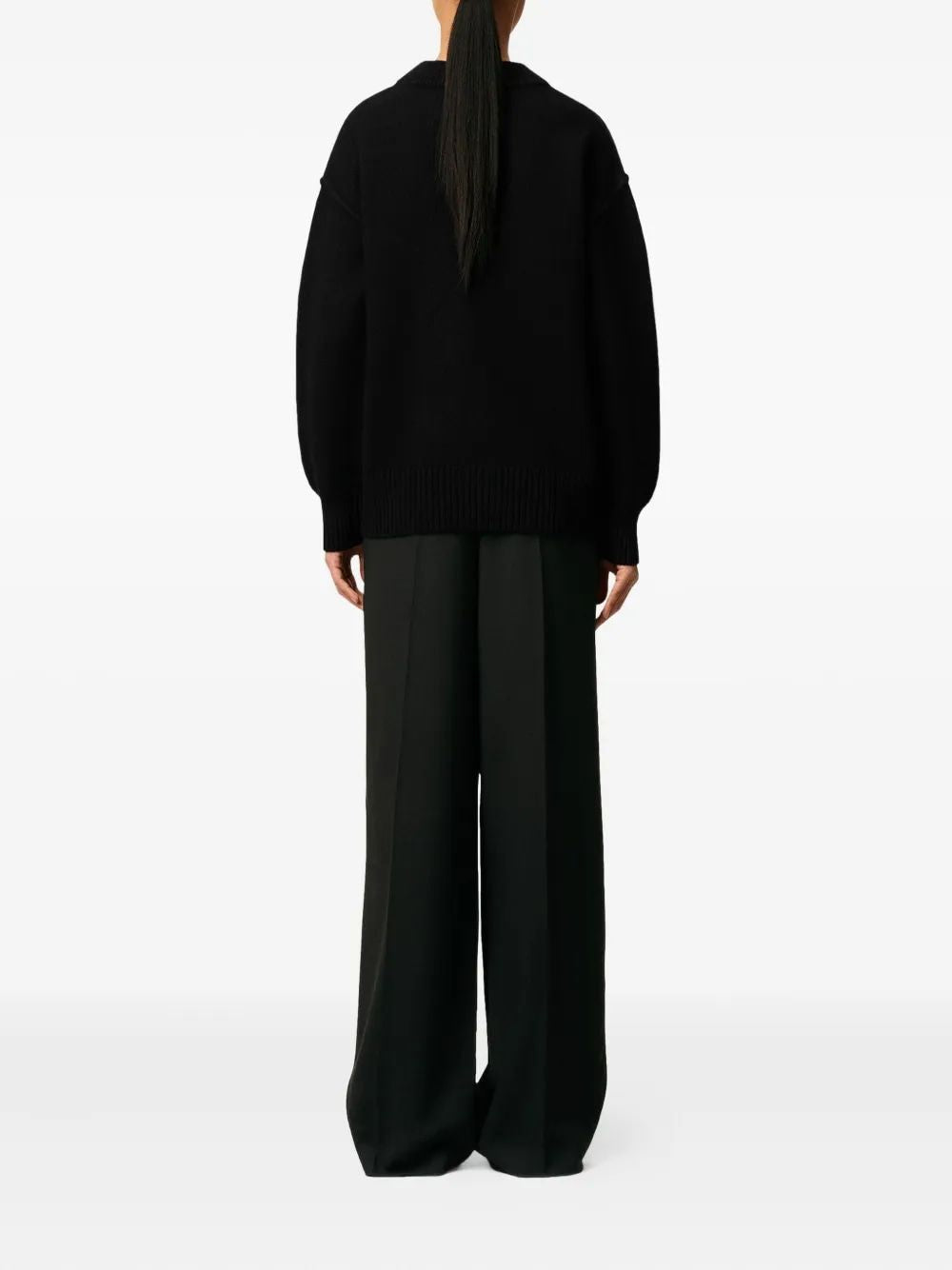 AMI PARIS Men's Cardigan for Fall/Winter 2025