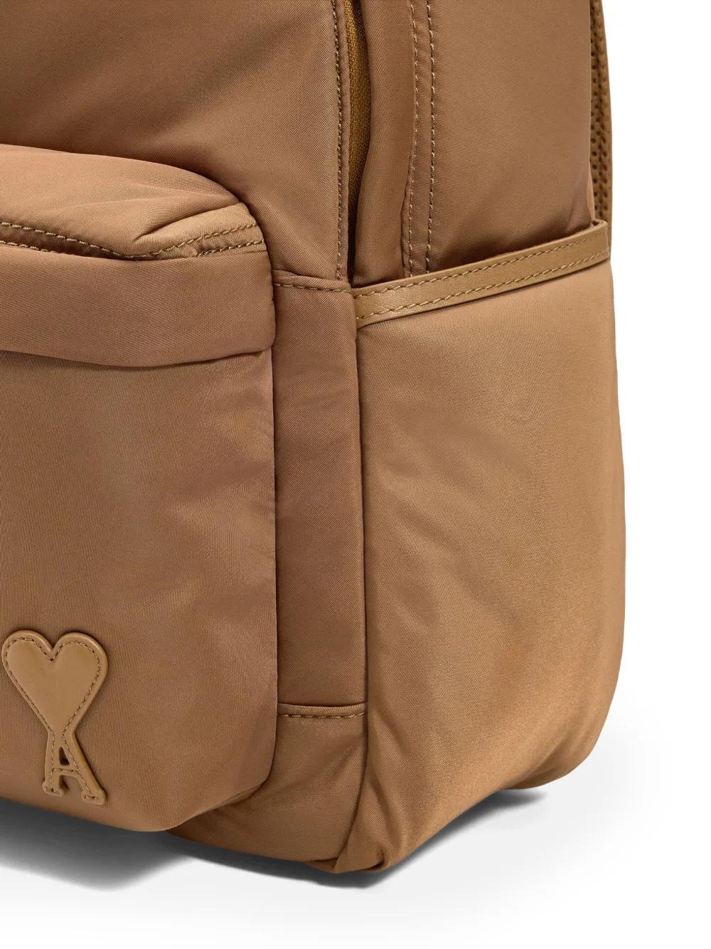 AMI PARIS Padded Design Rucksack with Adjustable Straps