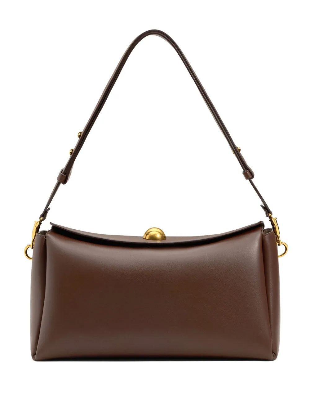 AMI PARIS Leather Pouch Handbag - Mini Size for Women