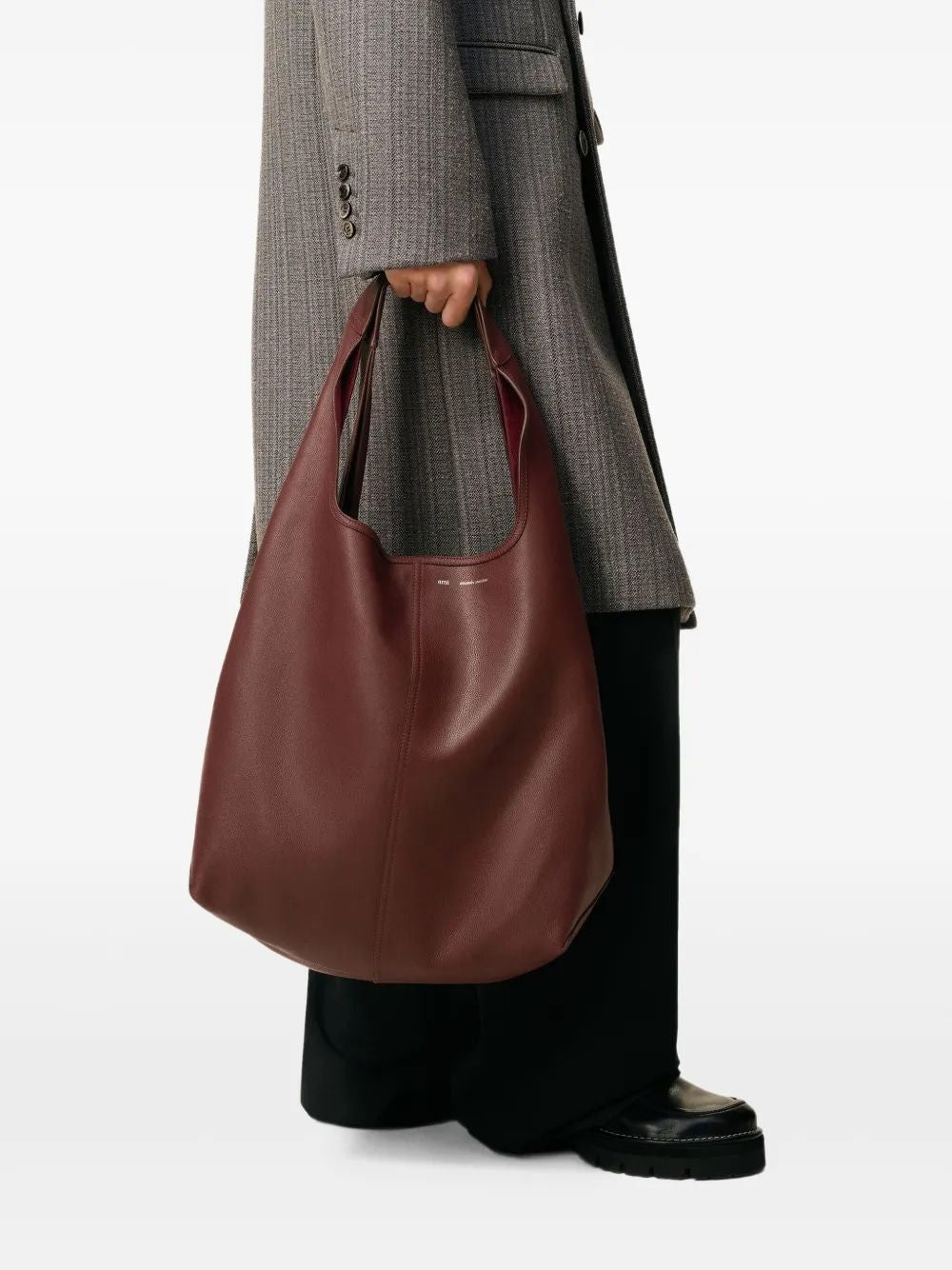 AMI PARIS Large Top Handle Handbag