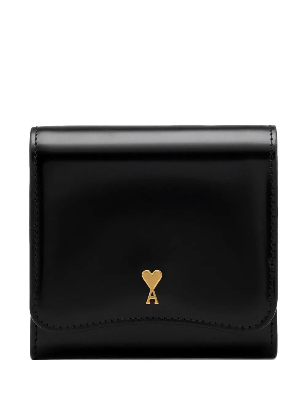AMI PARIS Women's Mini Leather Wallet for FW25