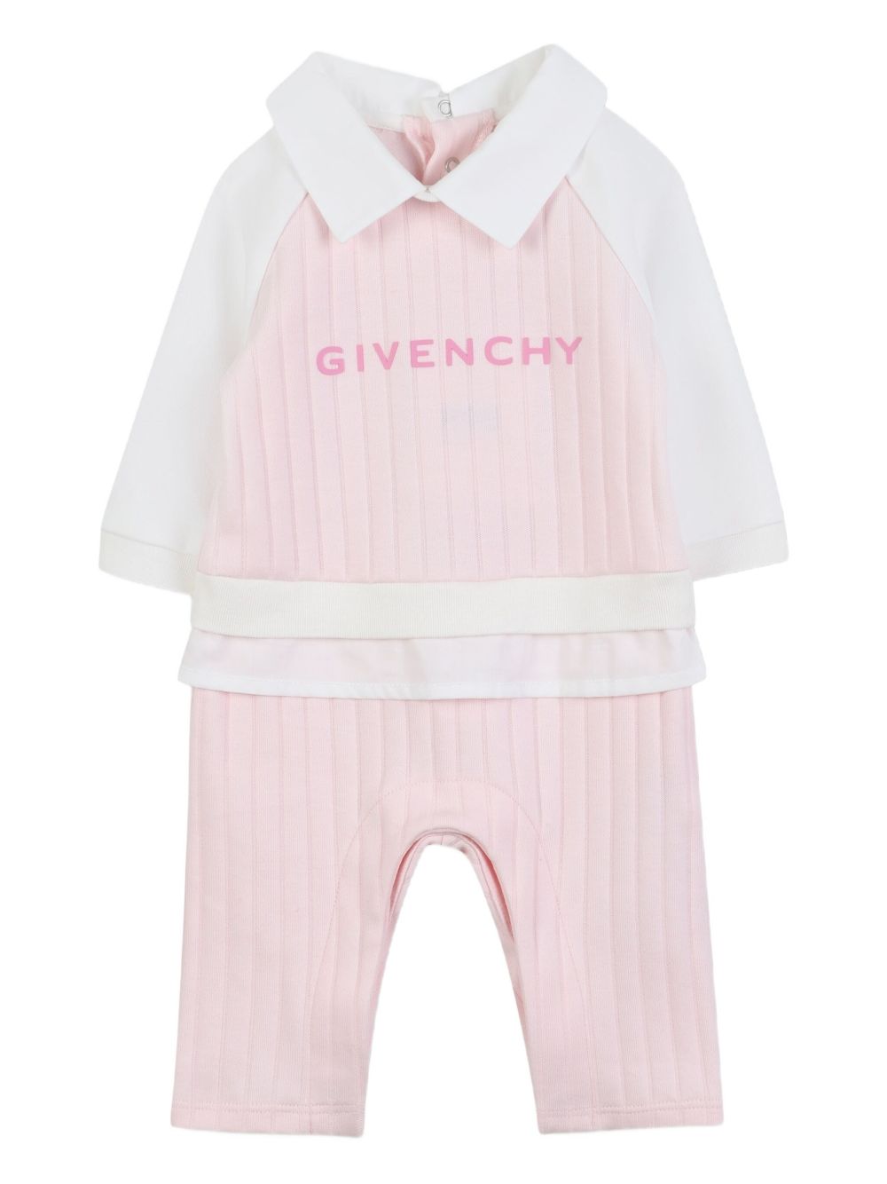 GIVENCHY KIDS Mini Logo Romper for Girls