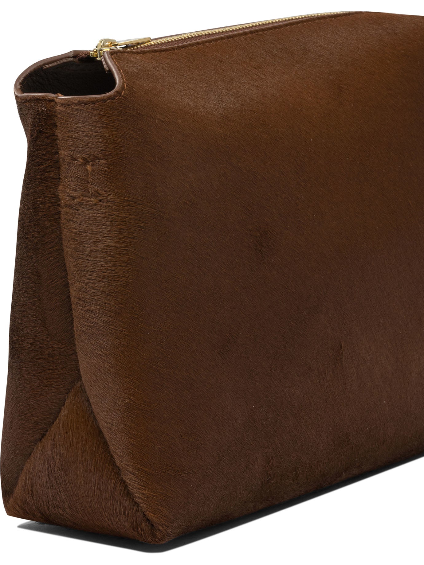 KHAITE Elegant Calfskin Crossbody Handbag 22.9X15.5X8.4 CM