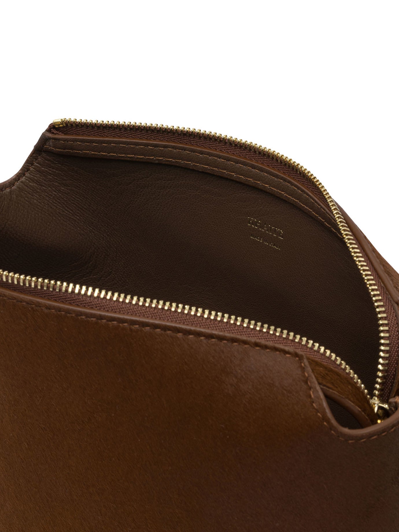 KHAITE Elegant Calfskin Crossbody Handbag 22.9X15.5X8.4 CM