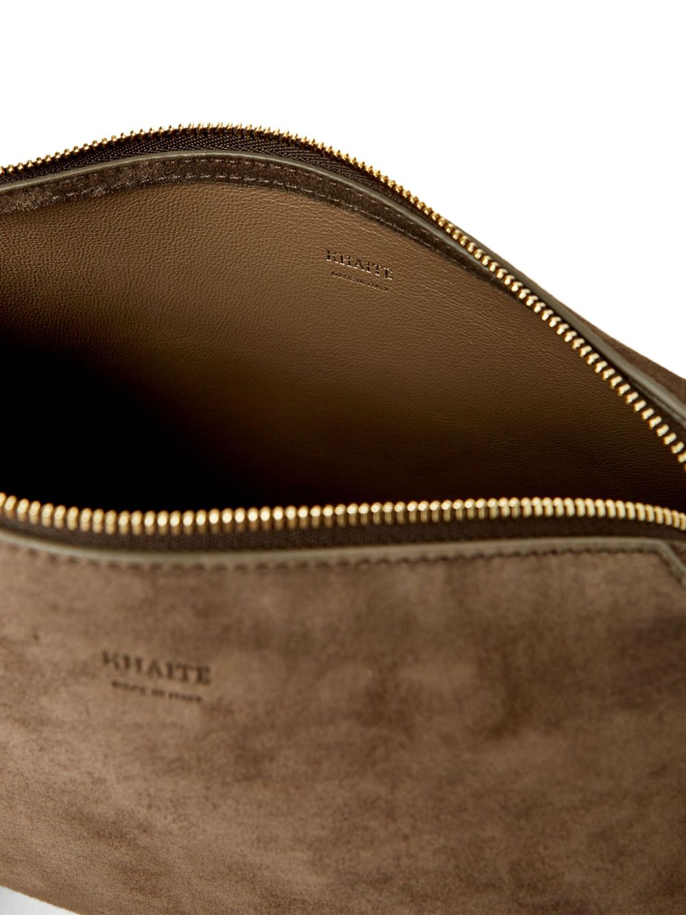 KHAITE Medium Leather Crossbody Handbag