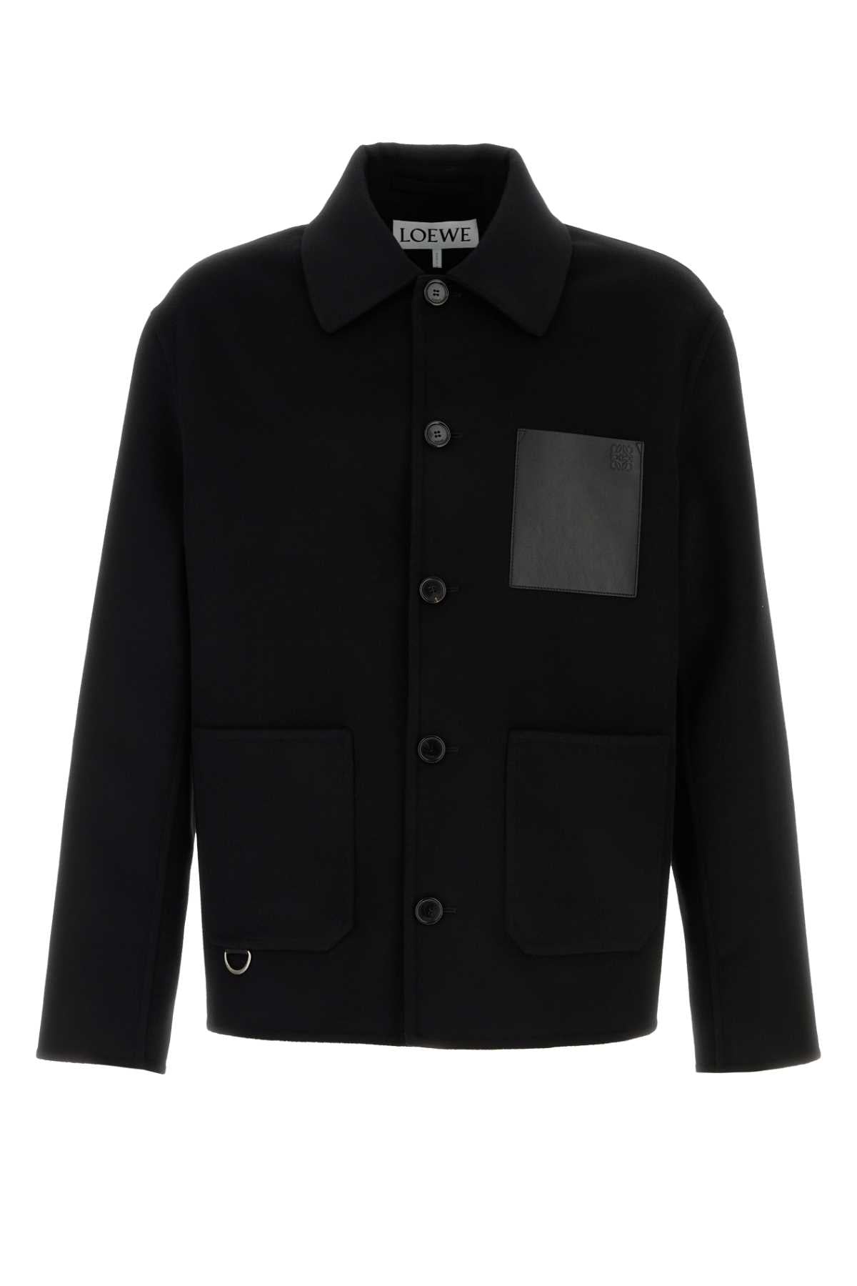 LOEWE Wool Blend Workwear Jacket for Men - SS25