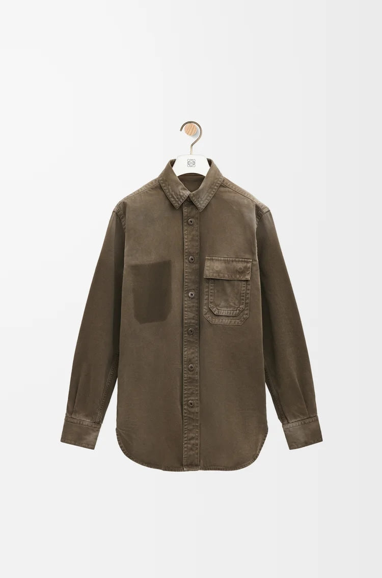 LOEWE Men's Denim Shirt Jacket