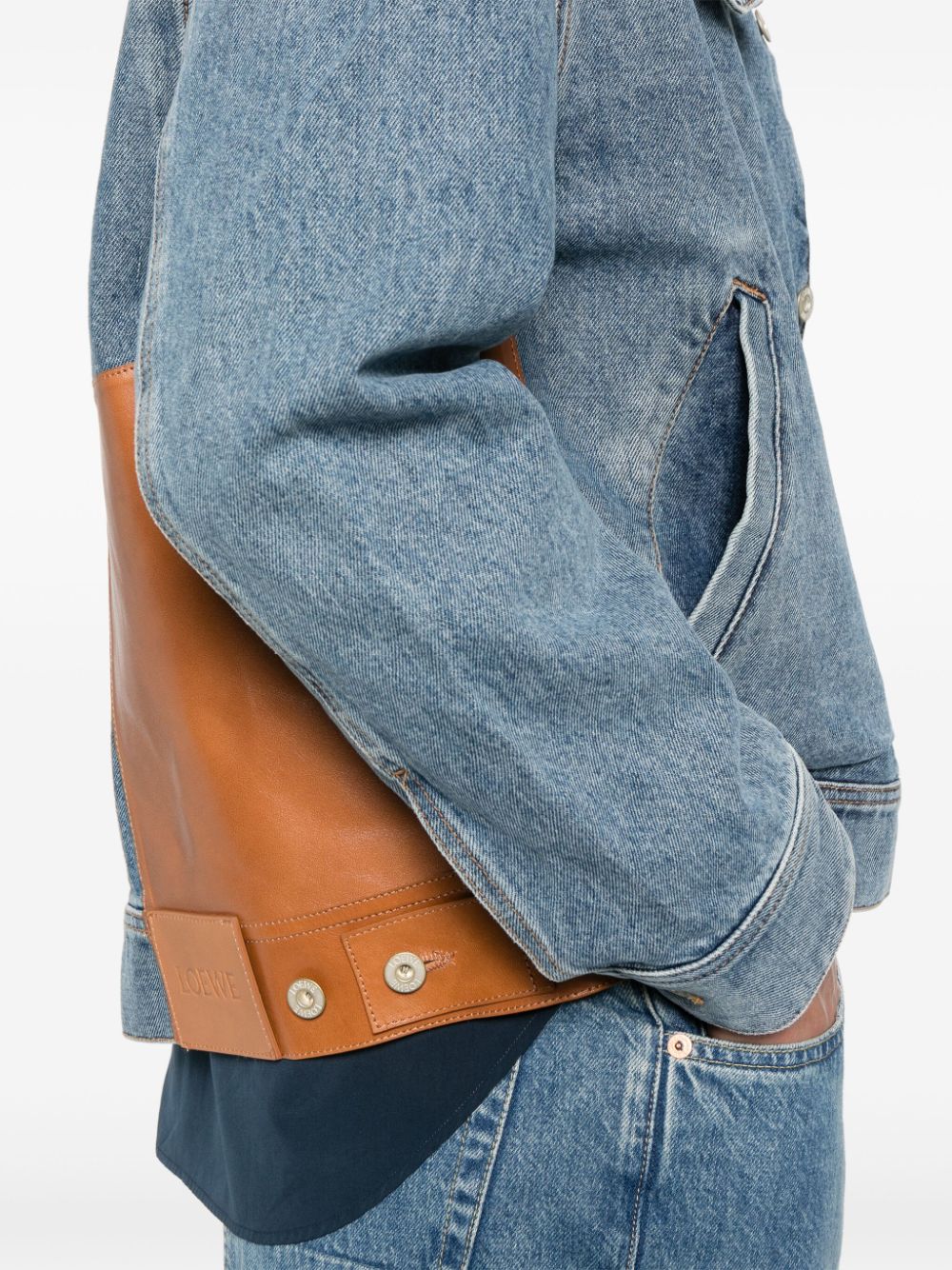 LOEWE Denim Hooded Jacket for Men