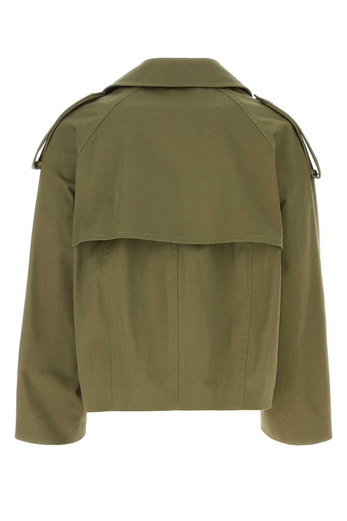 LOEWE Cotton Trench Jacket for Men - SS24 Collection