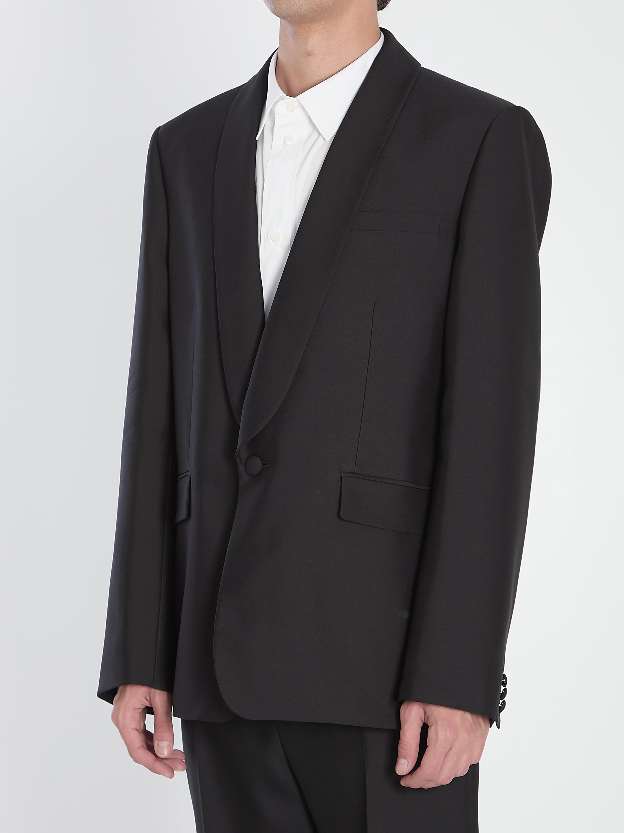 LOEWE Men's Single-Breasted Tailored Jacket - Size 50