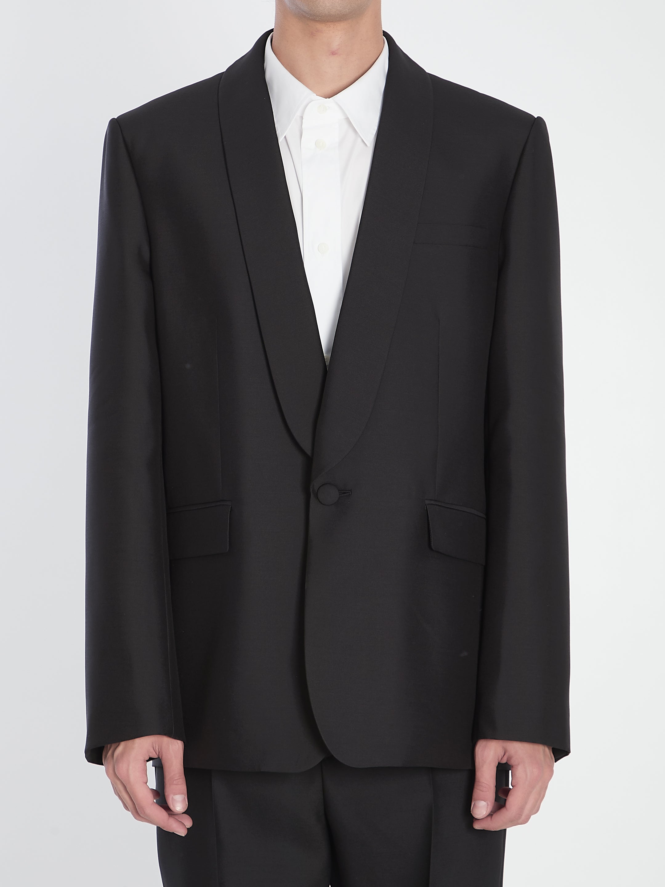 LOEWE Men's Single-Breasted Tailored Jacket - Size 50