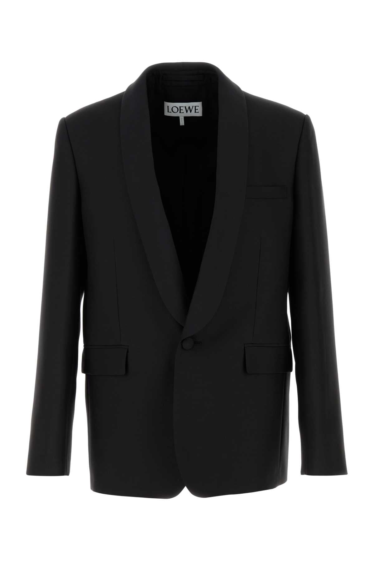LOEWE Classic Wool Blend Blazer for Men - Fall/Winter 2025