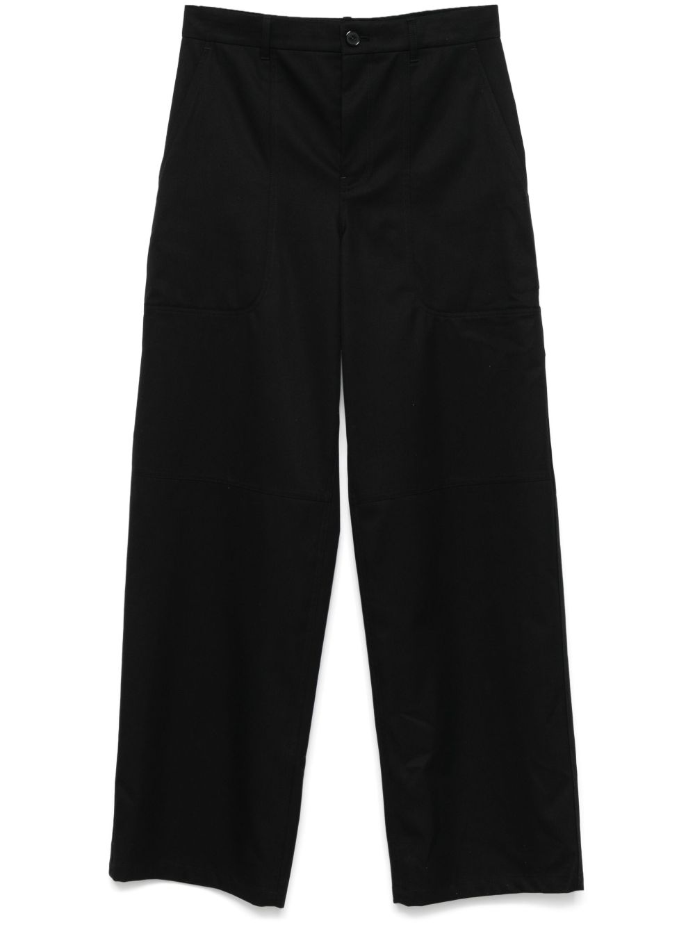 LOEWE Cotton and Silk Cargo Trousers