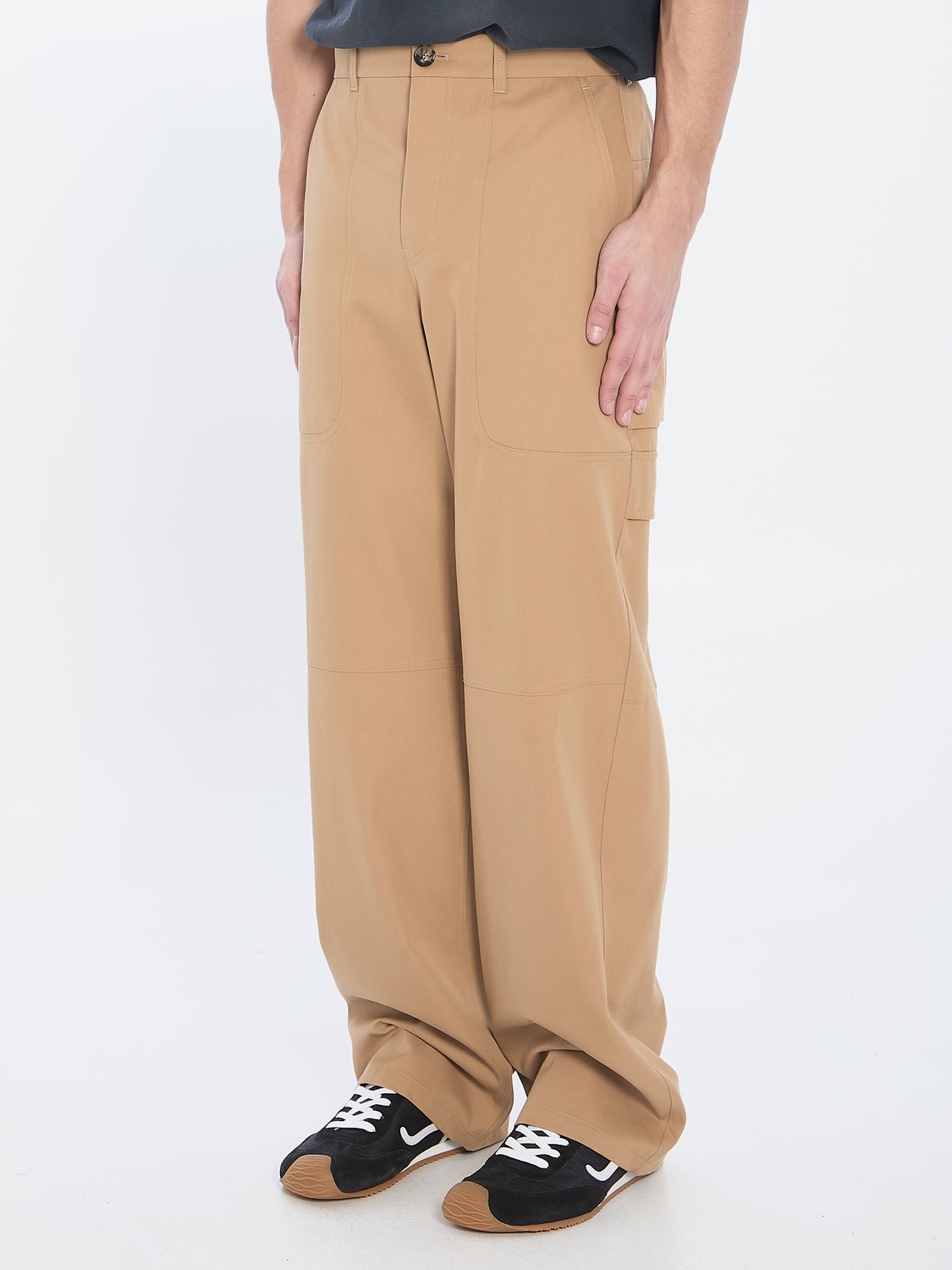LOEWE Men's Cargo Trousers - Size 46