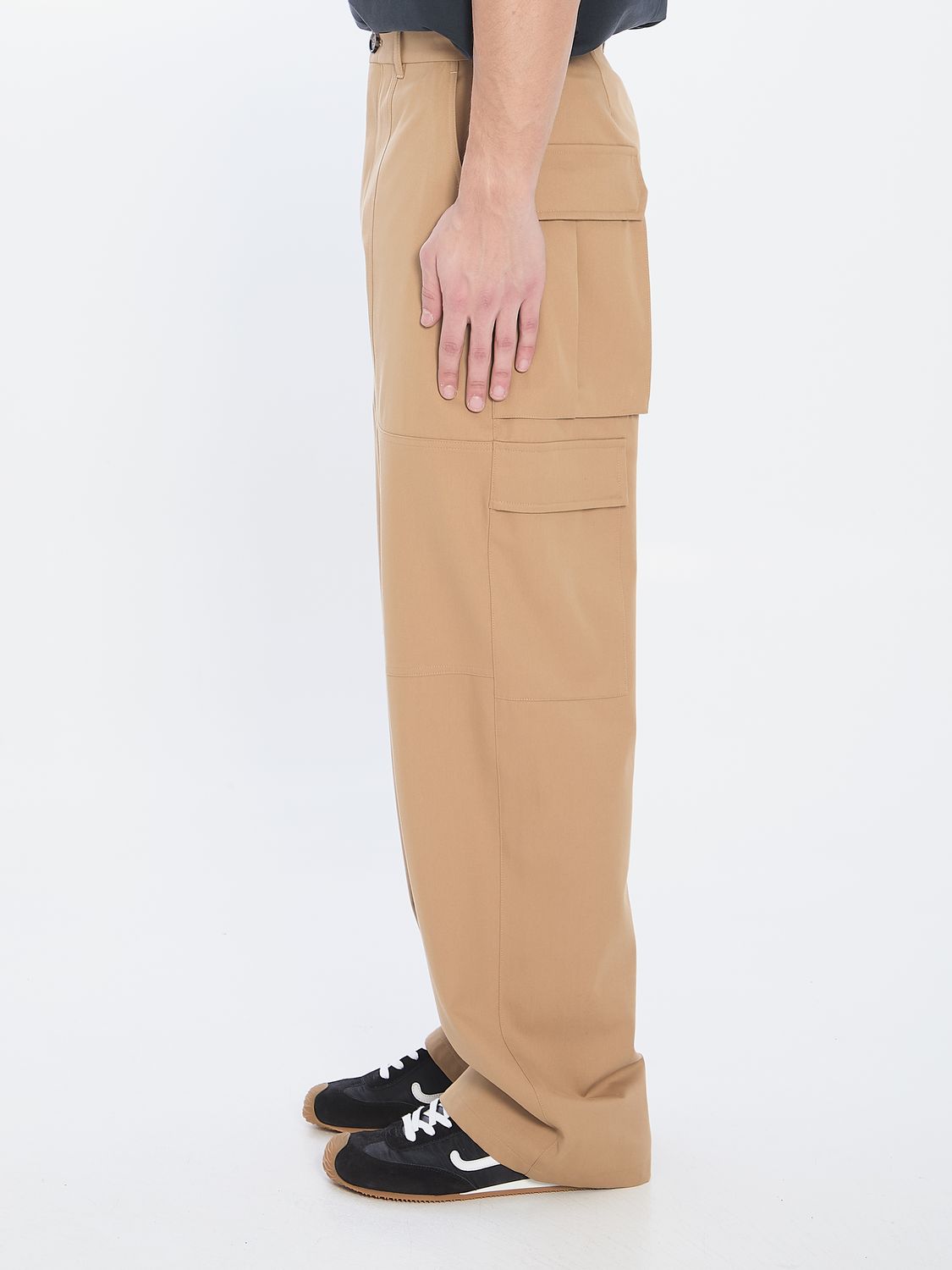 LOEWE Men's Cargo Trousers - Size 46