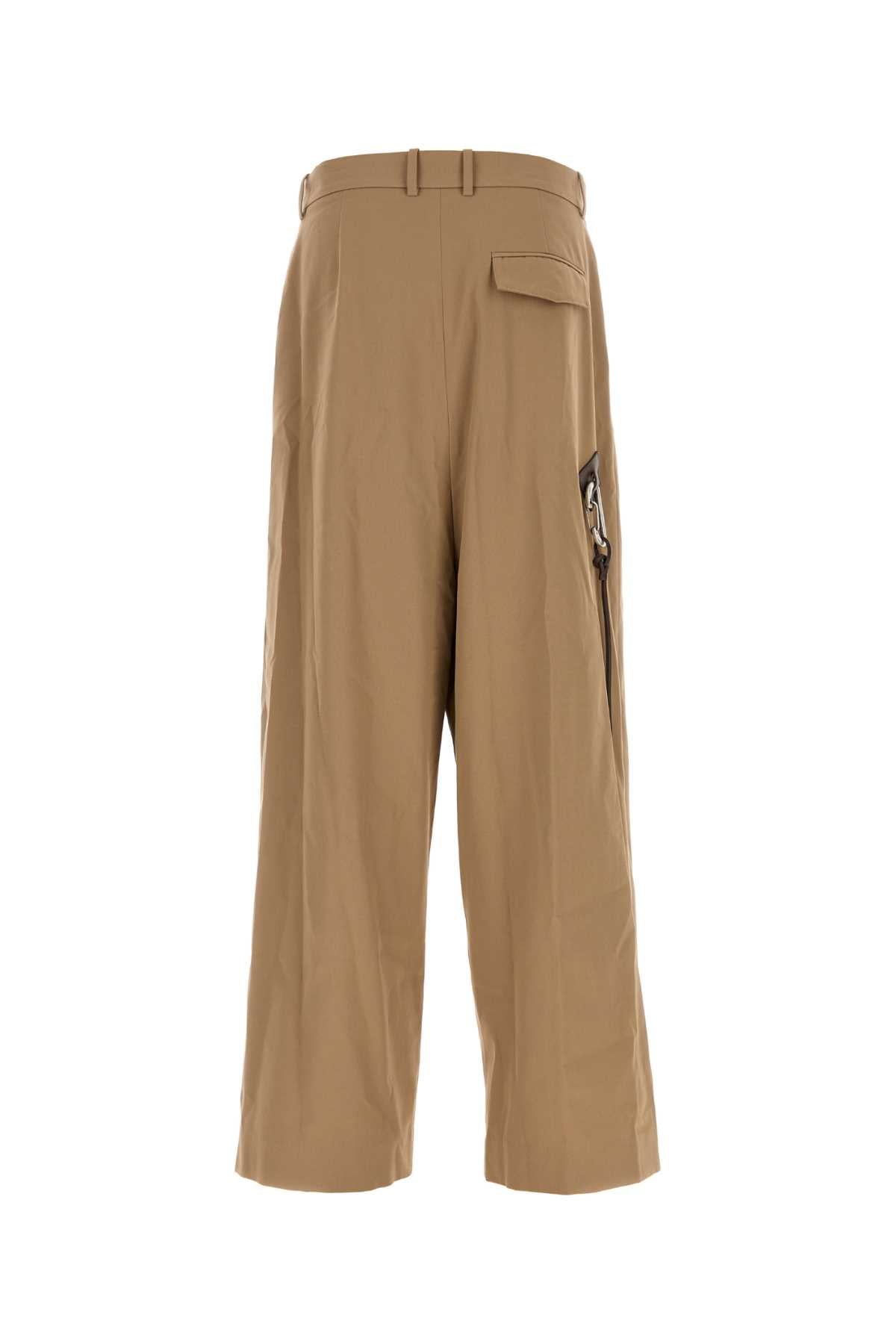 LOEWE Wide-Leg Cotton Trousers for Men - Fall 2025