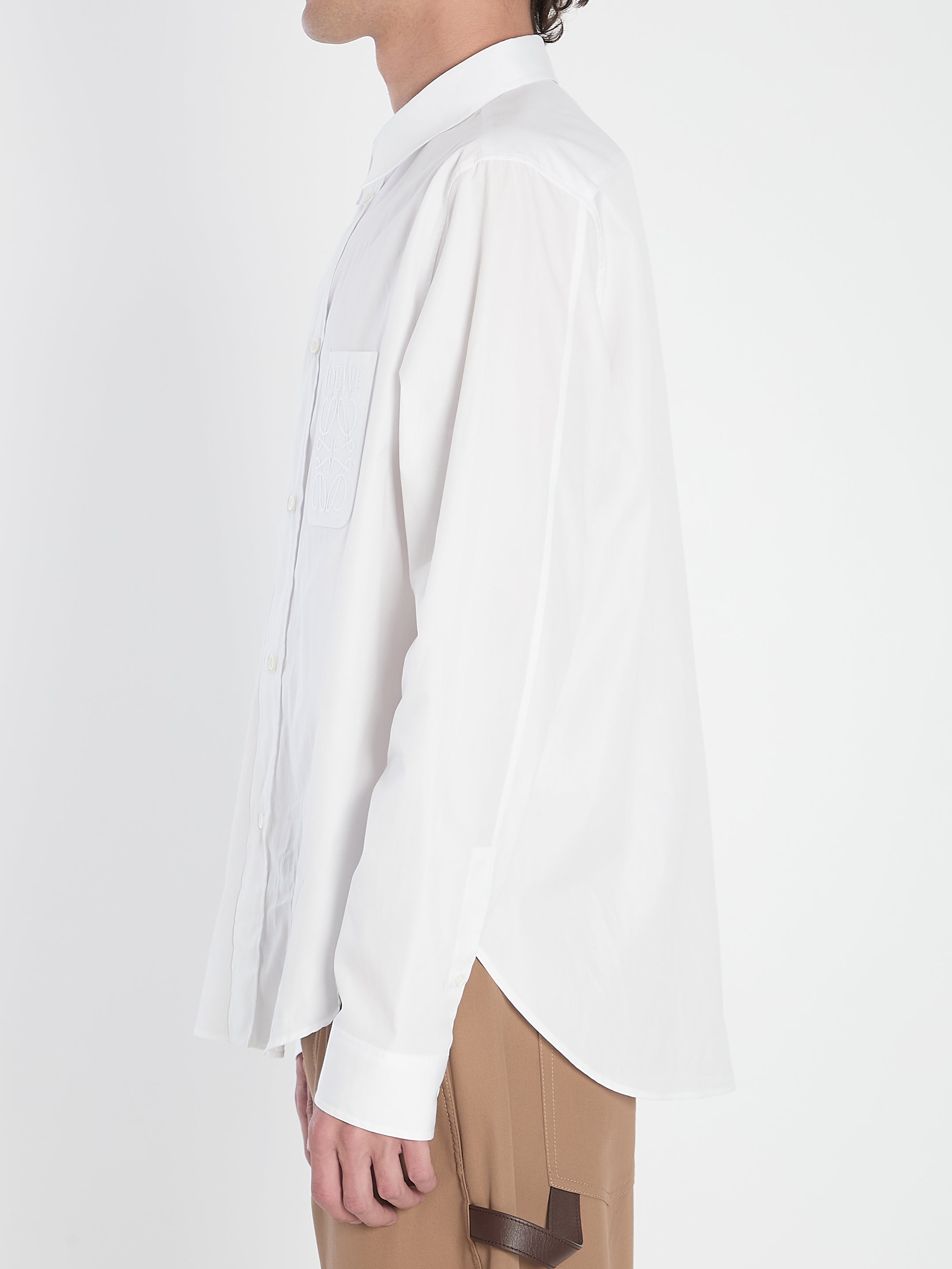 LOEWE Lightweight Cotton Shirt - Size 41