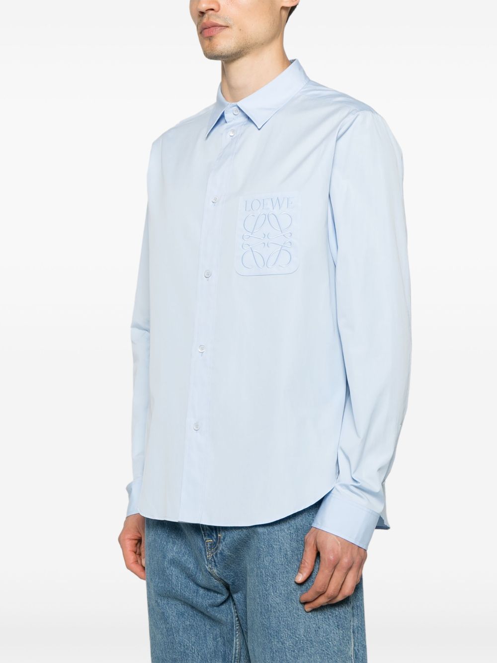 LOEWE Anagram Cotton Shirt