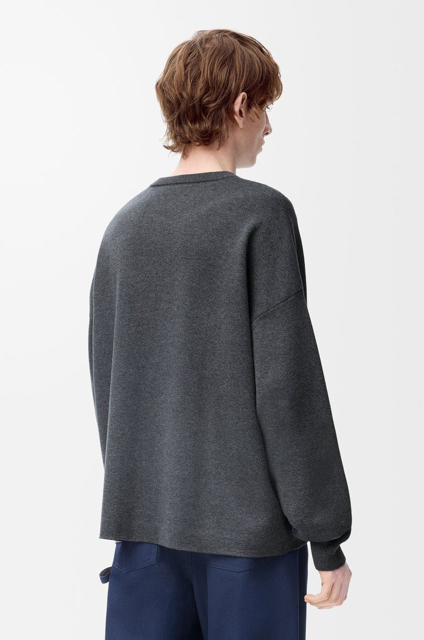 LOEWE Cotton Anagram Pocket Sweater