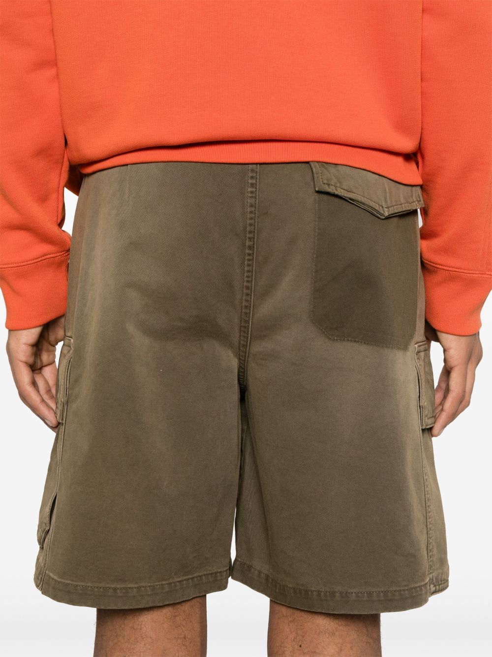 LOEWE Men's Cotton Cargo Shorts - SS25 Collection