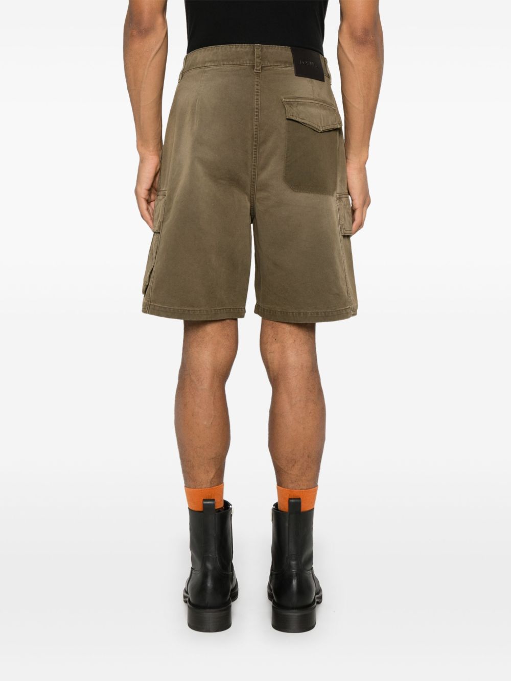 LOEWE Men's Cotton Cargo Shorts - SS25 Collection