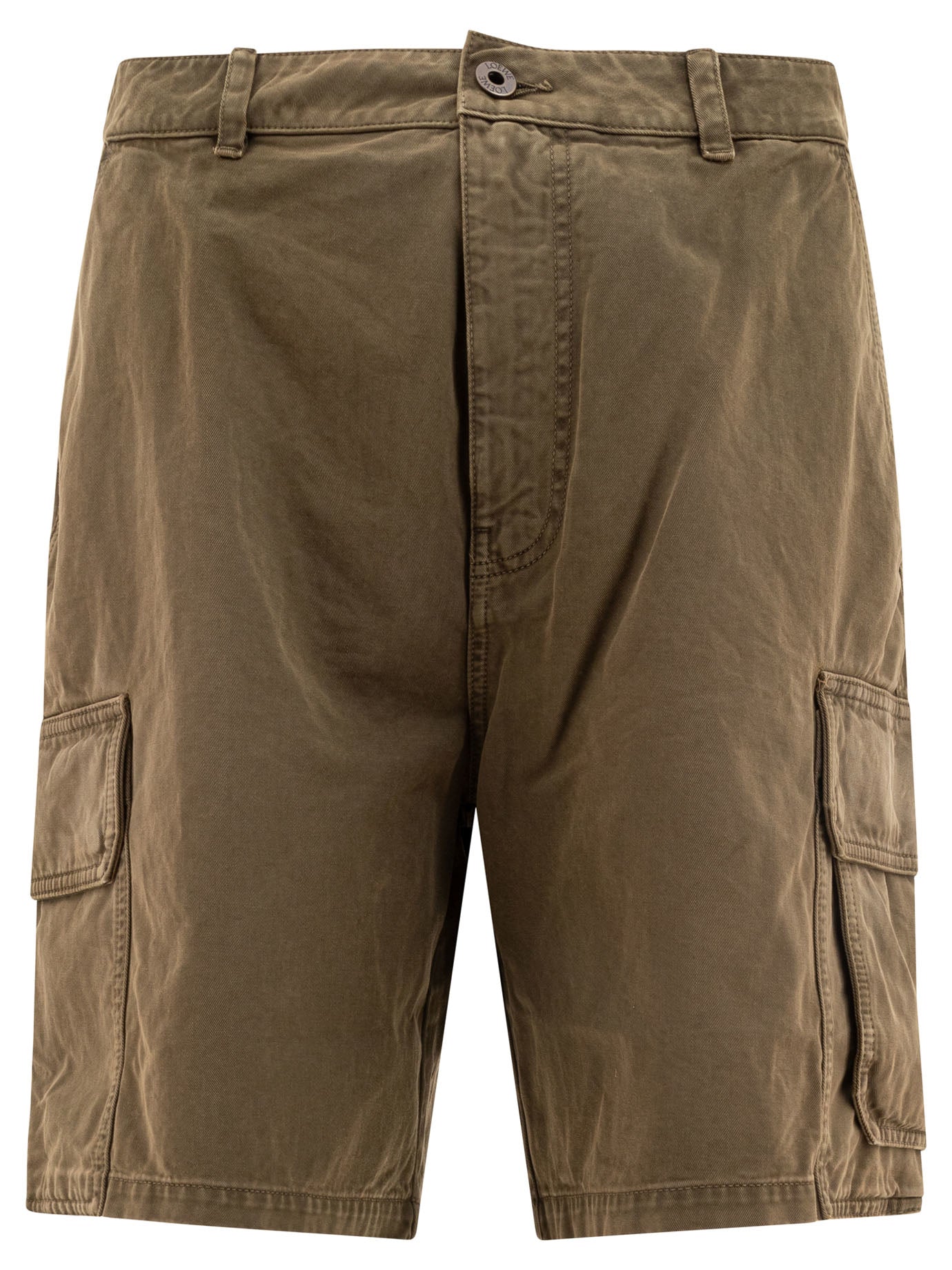 LOEWE Men's Regular Fit Cargo Shorts