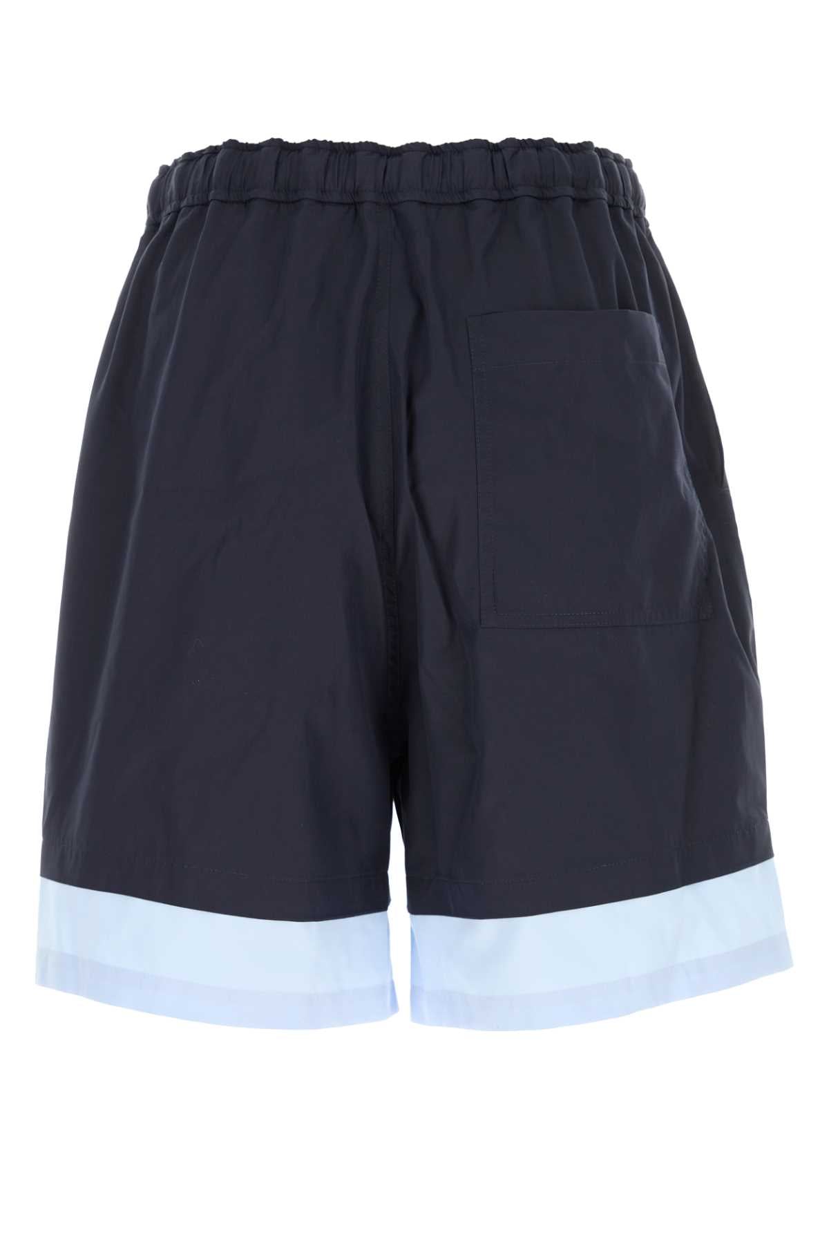 LOEWE Men's Poplin Bermuda Shorts