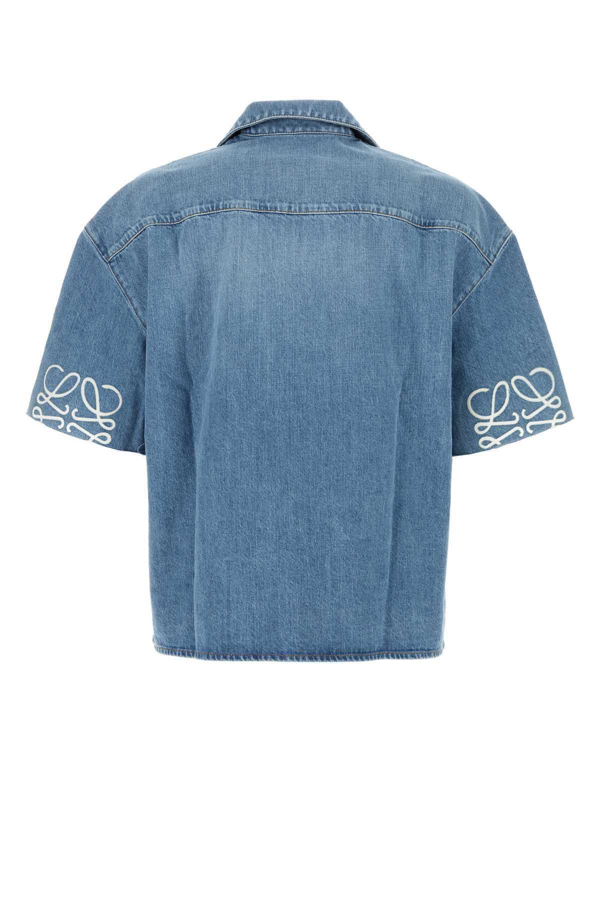 LOEWE Short Sleeve Denim Shirt