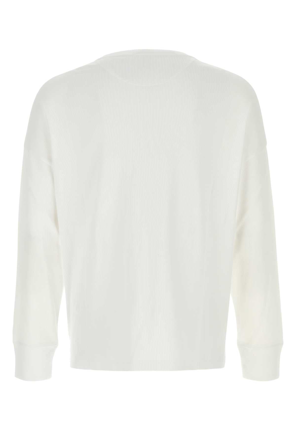 LOEWE Classic Long Sleeve Cotton T-Shirt