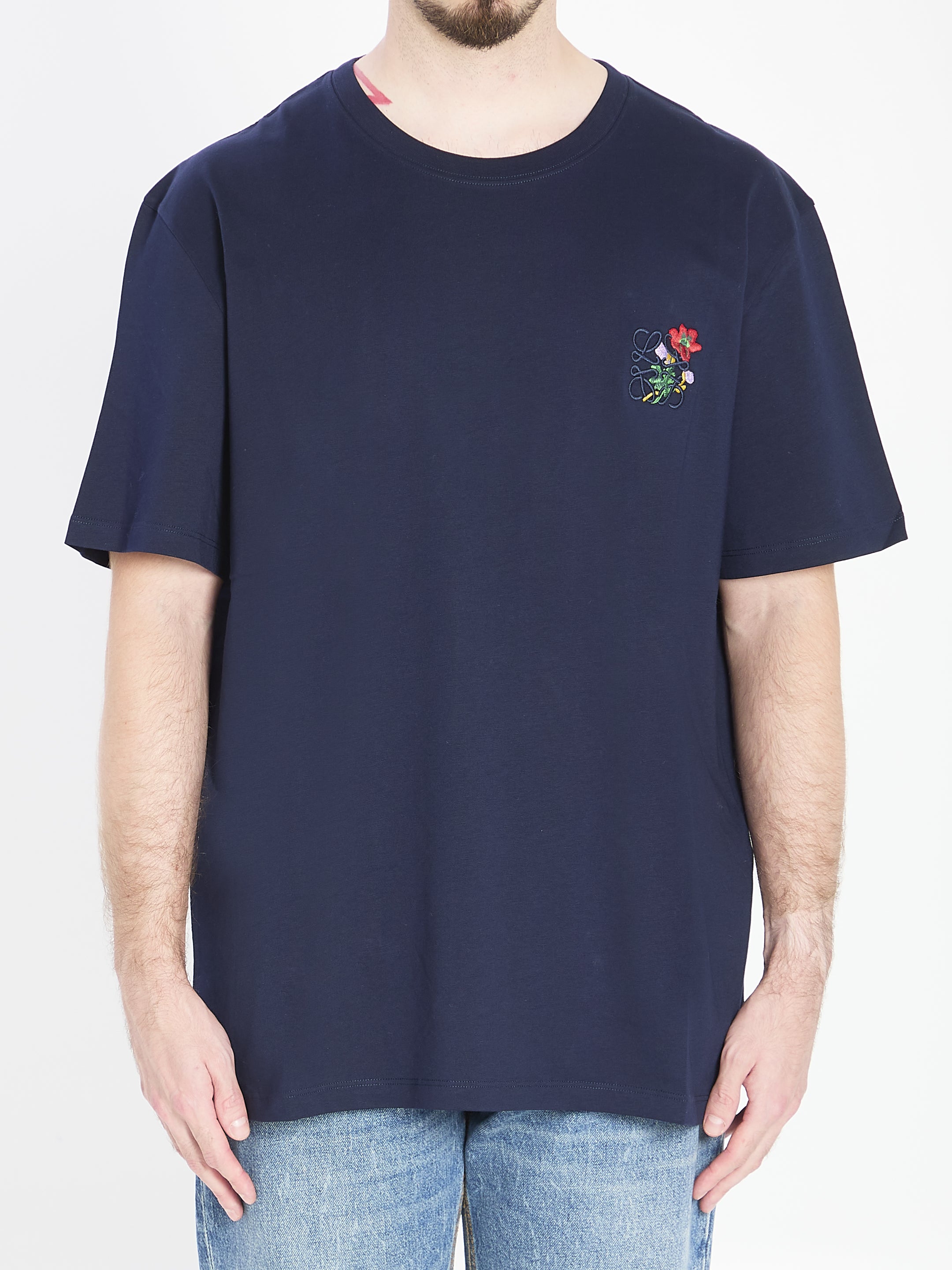 LOEWE Men's Regular Fit Anagram T-Shirt XL