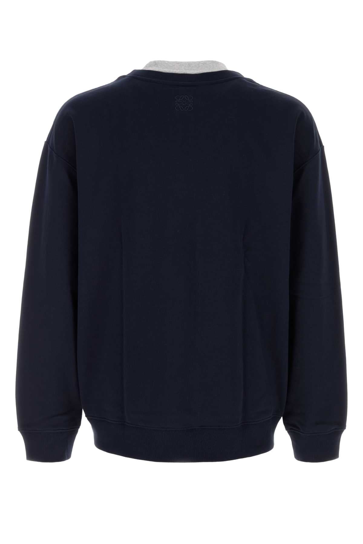 LOEWE V-Neck Cotton Sweatshirt for Men