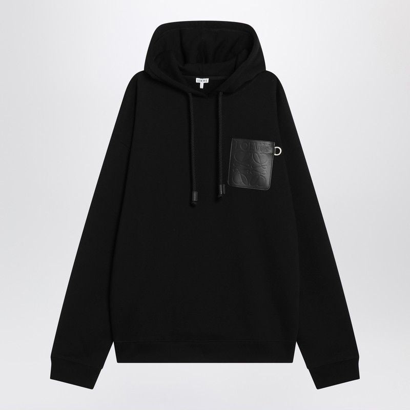 LOEWE Men's Relaxed Fit Sweatshirt with Anagram Pocket