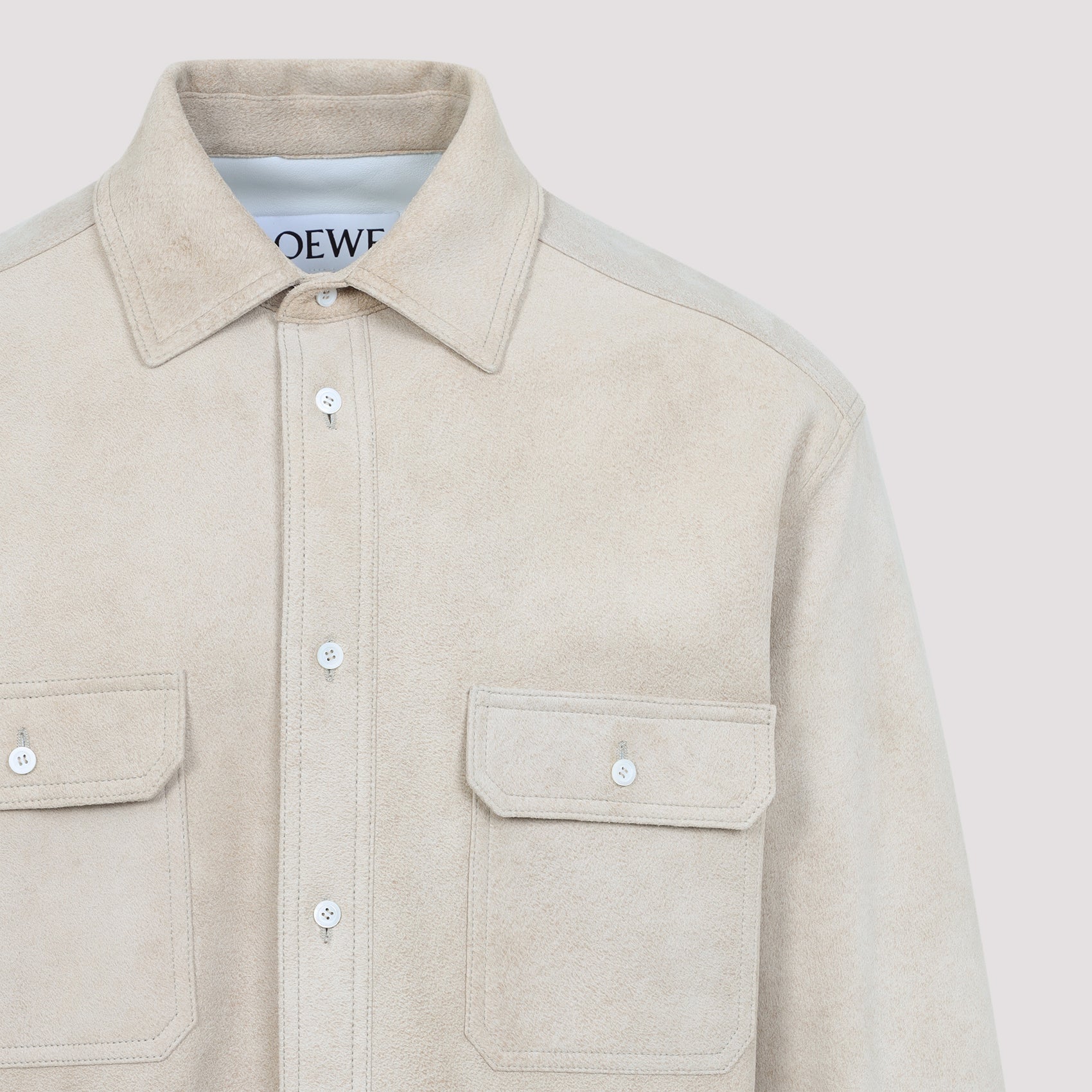 LOEWE Lamb Leather Shirt for Men