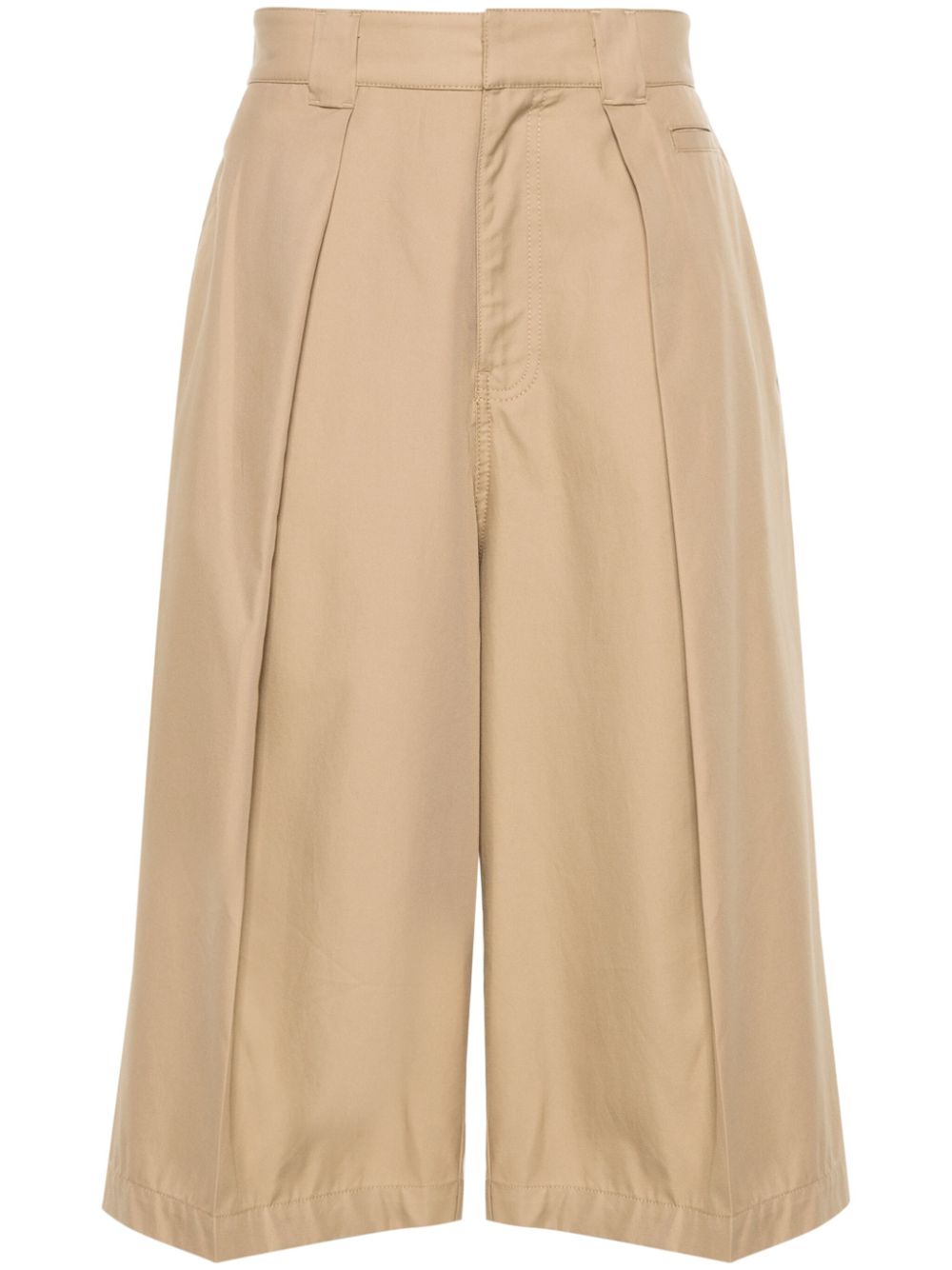 LOEWE Pleated Cropped Trousers for Men - Spring/Summer 2025