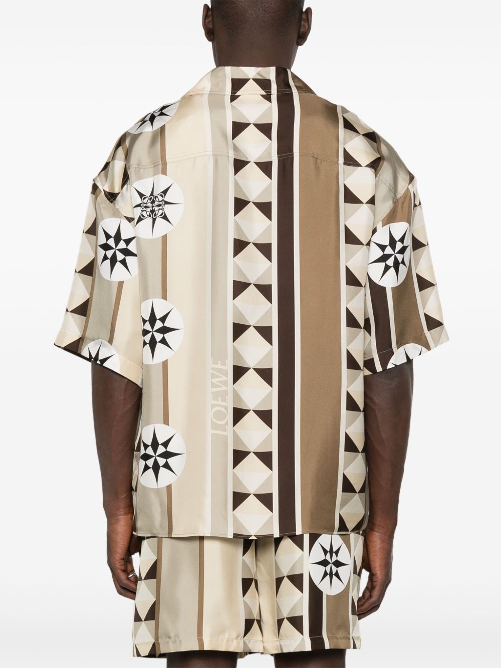 LOEWE Printed Silk Shirt for Men - SS25 Collection